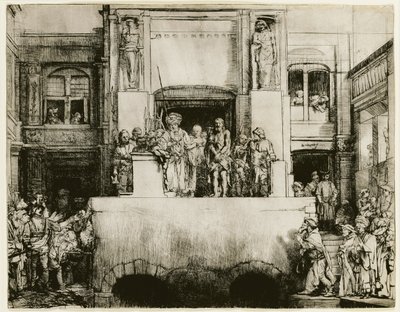 Christ Presented to the People by Rembrandt van Rijn