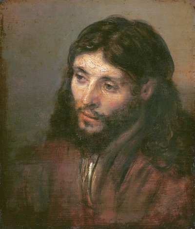 Head of Christ, c.1648 by Rembrandt van Rijn