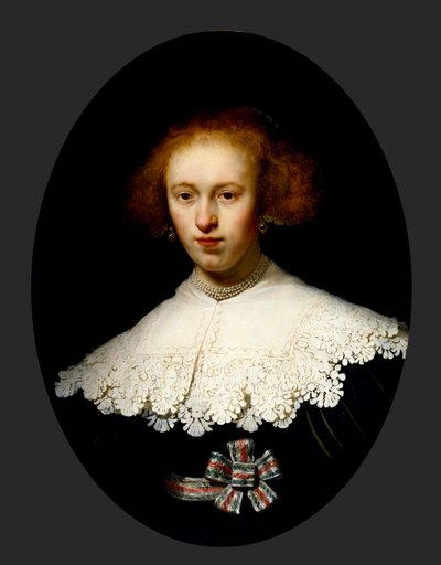 Portrait of a Young Woman by Rembrandt van Rijn