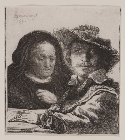 Self-Portrait with the Artist