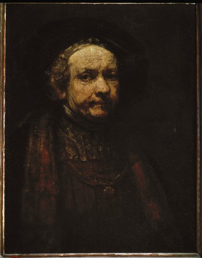 Self-portrait by Rembrandt van Rijn
