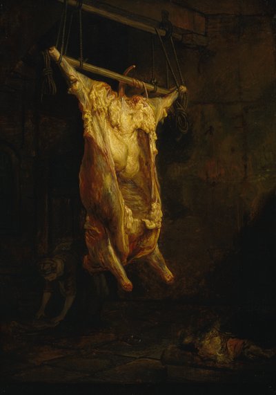 The Carcass of an Ox by Rembrandt Harmensz. van Rijn