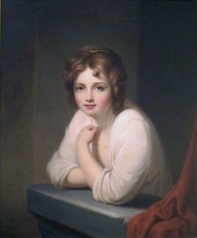 Girl at a Window by Rembrandt Peale