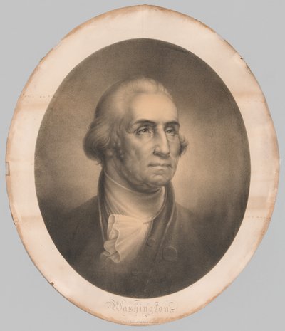 Head of George Washington by Rembrandt Peale