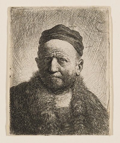 Bust of a Man (Rembrandt
