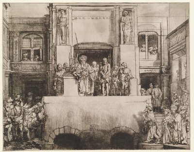 Christ Presented to the People (Ecce Homo) by Rembrandt van Rijn