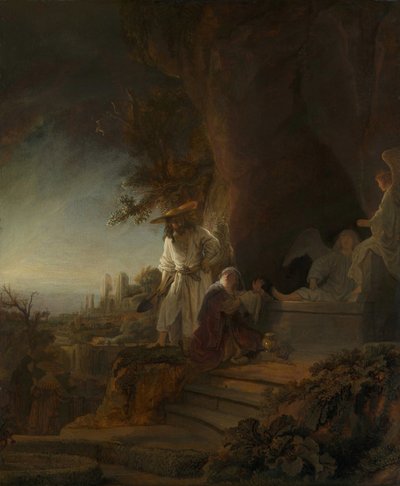 Christ Appears to Mary Magdalene (Noli me tangere) by Rembrandt van Rijn