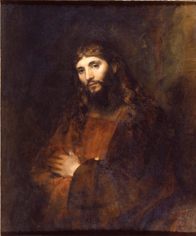 Christ with Arms Folded by Rembrandt van Rijn