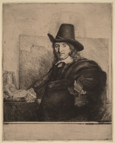 Jan Asselijn by Rembrandt van Rijn