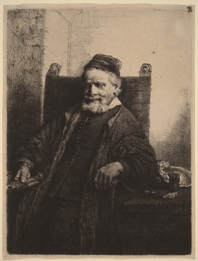 Jan Lutma by Rembrandt van Rijn