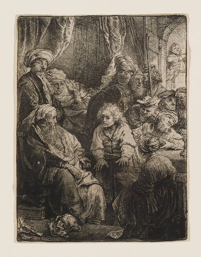 Joseph Telling His Dreams by Rembrandt van Rijn