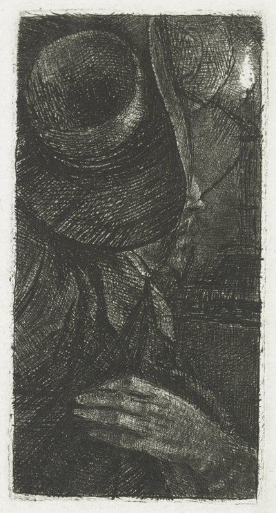 Pieter Haaringh: Hands and Hat by Rembrandt van Rijn