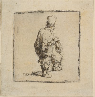 Polander Standing with Arms Folded, 1630-40 by Rembrandt van Rijn