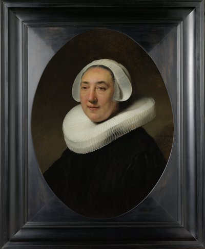 Portrait of Haesje Jacobsdr van Cleyburg, 1634 by Rembrandt van Rijn