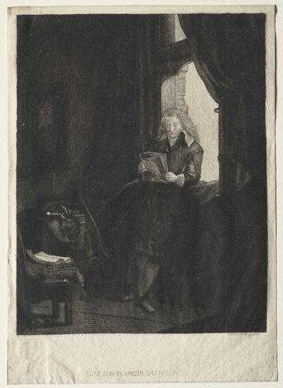 Portrait of Jan Six by Rembrandt van Rijn