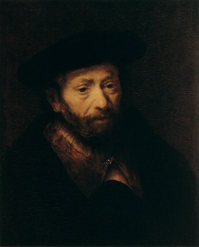 Portrait of an Old Man, 17th century by Rembrandt van Rijn
