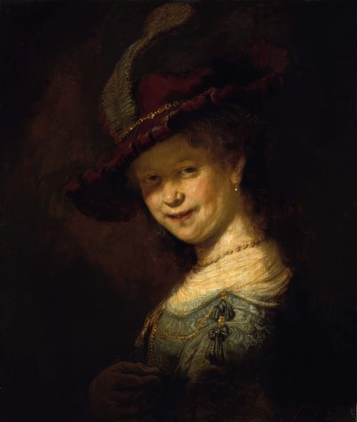 Saskia van Uylenburgh as a Girl by Rembrandt van Rijn