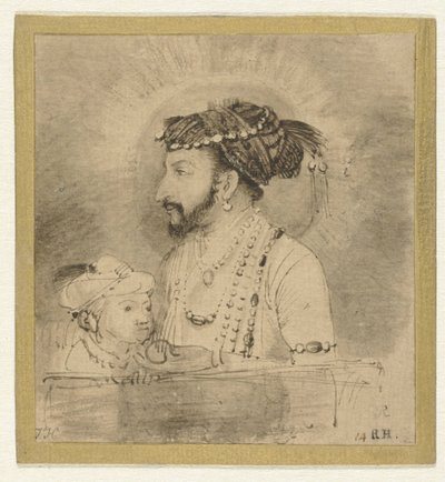 Shah Jahan and His Little Son by Rembrandt van Rijn