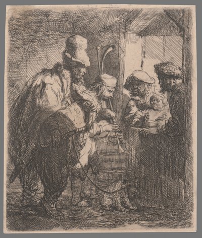 The Baptism of the Eunuch by Rembrandt van Rijn