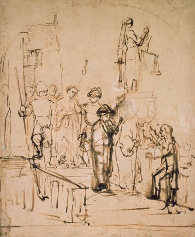Susanna Brought to Judgement, 17th century by Rembrandt van Rijn