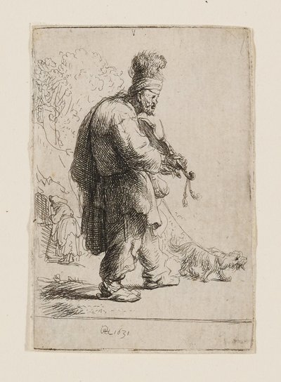 The Blind Fiddler by Rembrandt van Rijn