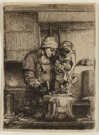 The Goldsmith by Rembrandt van Rijn