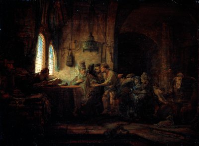 The Parable of the Labourers in the Vineyard by Rembrandt van Rijn