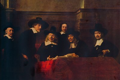 The Sampling Officials by Rembrandt van Rijn