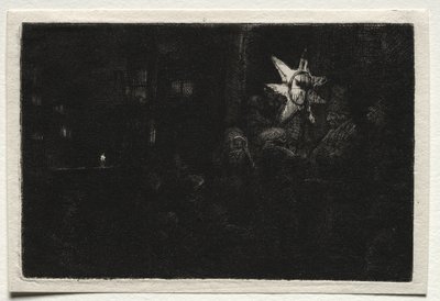 The Star of Kings: A Night Piece by Rembrandt van Rijn