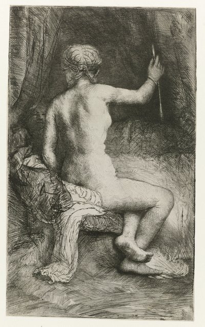 The Woman with the Arrow by Rembrandt van Rijn