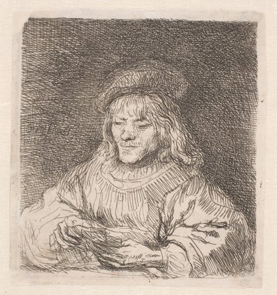 The Card Player by Rembrandt van Rijn