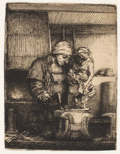The Goldsmith by Rembrandt van Rijn