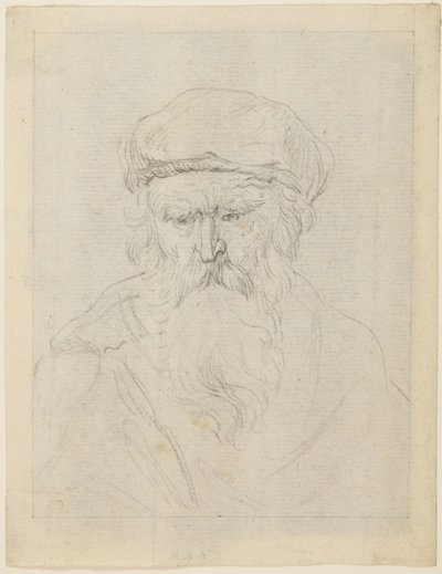 Atrabilious Old Man by Rembrandt van Rijn
