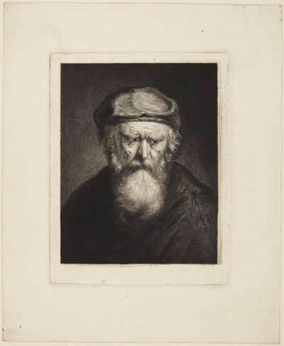 Irascible Old Man by Rembrandt van Rijn