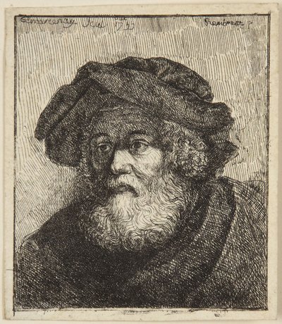 Old Man in Cap by Rembrandt van Rijn