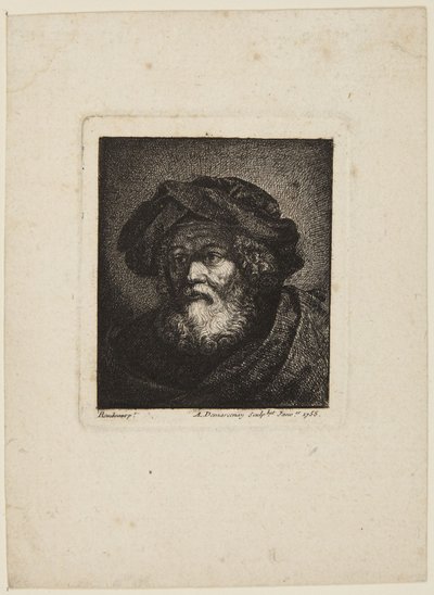 Old Man in a Cap by Rembrandt van Rijn
