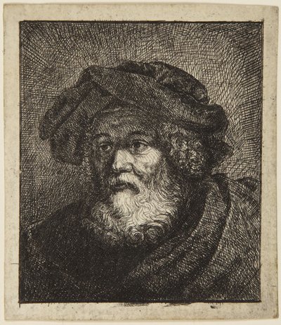 Old Man in a Cap by Rembrandt van Rijn