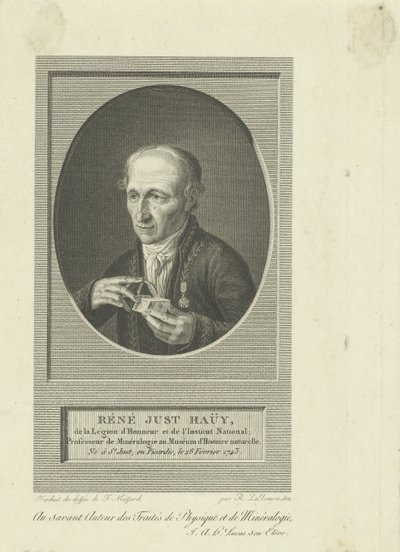 Portrait of René-Just Haüy by Remi Henri Joseph Delvaux
