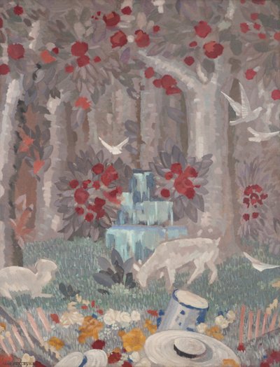 Decorative Panel (Fragment) by René Fontayne