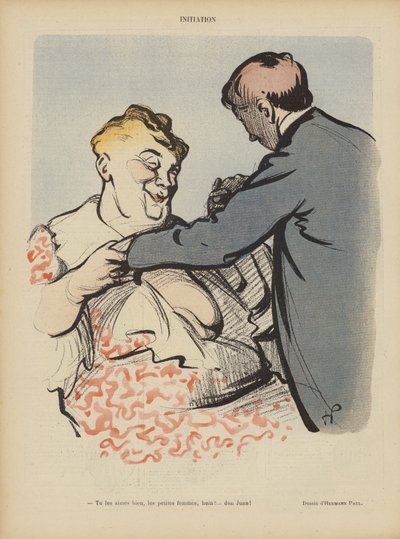 Illustration for Le Rire by Rene George Hermann Paul