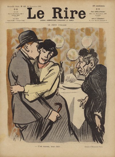 Illustration for Le Rire by Rene George Hermann Paul