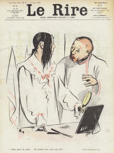 Illustration for Le Rire by Rene George Hermann Paul