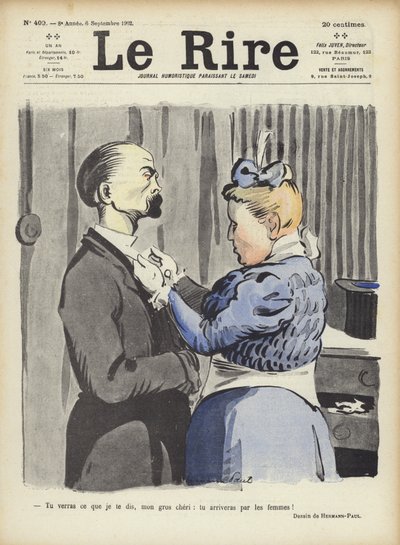 Illustration for Le Rire by Rene George Hermann Paul