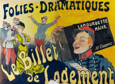 The Lodging Ticket by Rene Pean