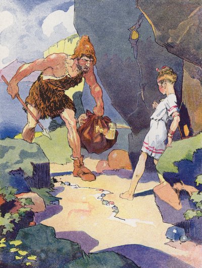 A Little Girl from the Bronze Age by Rene Vincent