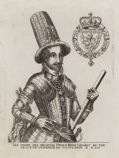 King James VI of Scotland by Renold (after) Elstrack