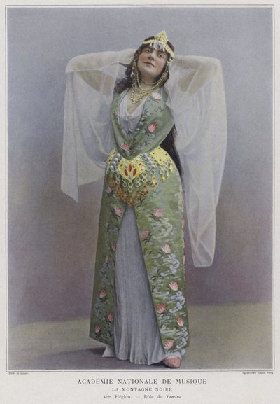 Meyriane Heglon as Yamina in La Montagne Noire by Reutlinger Studio