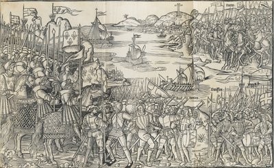 Illustration from Peregrinatio in Terram Sanctam (Journey to the Holy Land) by Bernhard von Breidenbach by Reuwich