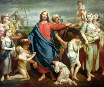 Suffer the little children to come unto me, and forbid them not by Rev. James Wills