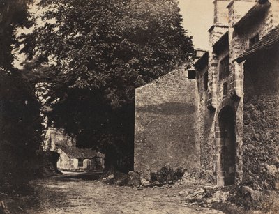 Gateway to Borwick Hall, Lancashire by Rev. John Richardson Major